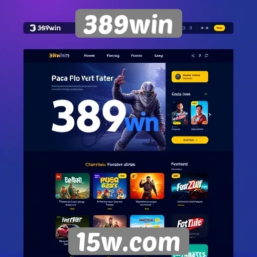 Tendências no design do site 389win surpreendem usuários