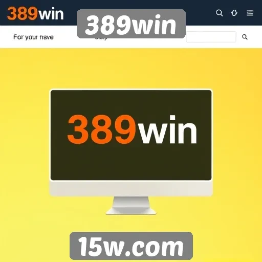 Avaliação da interface do usuário do 389win